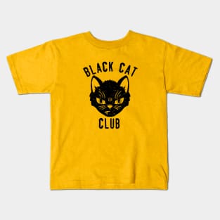 Black Cat Club Kids T-Shirt